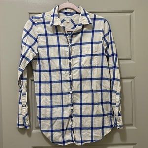 JCrew striped button up